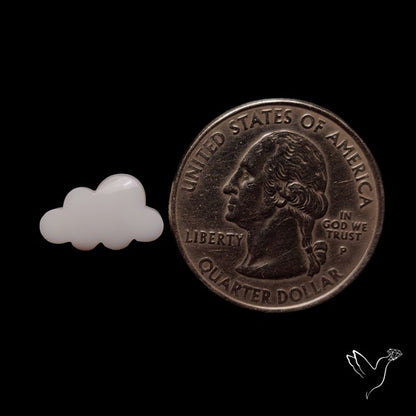 White Opal Cloud Carving