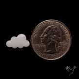 White Opal Cloud Carving