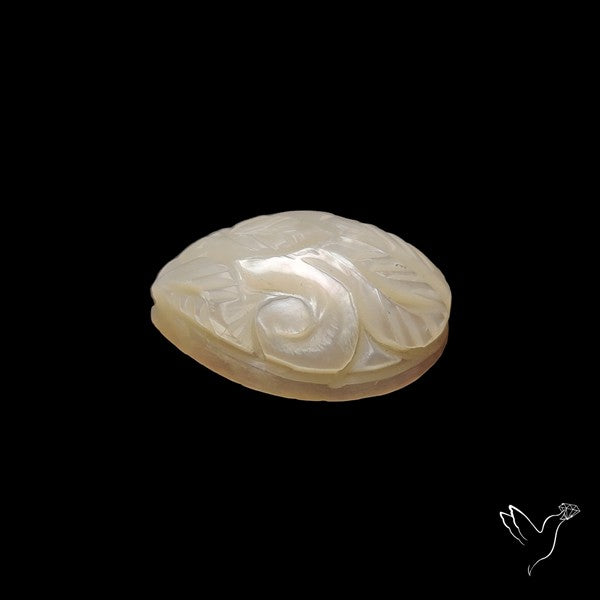 Freshwater Pearl Mughal Carving