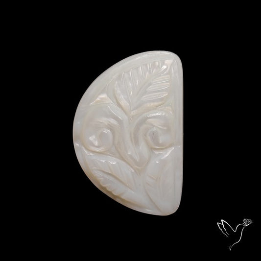 Mother Of Pearl Mughal Carving