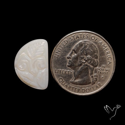 Mother Of Pearl Mughal Carving