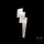 Mother Of Pearl Lightning Bolt Carving