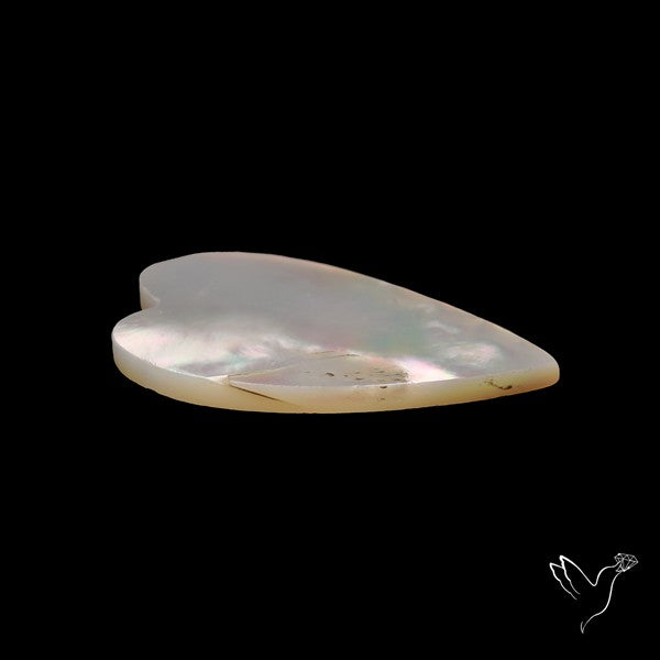 Mother Of Pearl Heart Carving