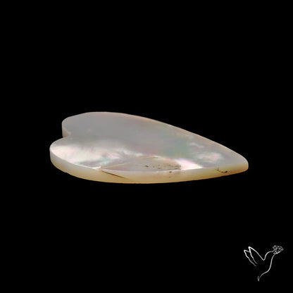 Mother Of Pearl Heart Carving