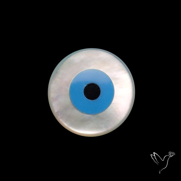 Mother Of Pearl Eye Inlay Carving