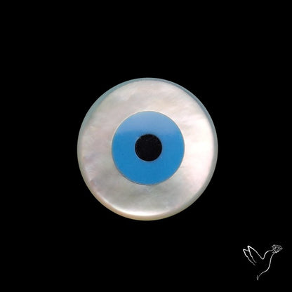 Mother Of Pearl Eye Inlay Carving