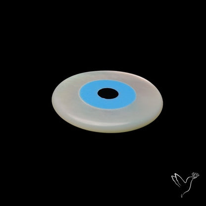 Mother Of Pearl Eye Inlay Carving