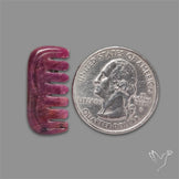 Ruby Comb Carving