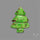 Green Mohave Turquoise Christmas Tree Carving