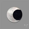 Blue Goldstone Inlay Mother Of Pearl Moon Carving