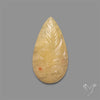 Orange Aventurine Mughal Carving