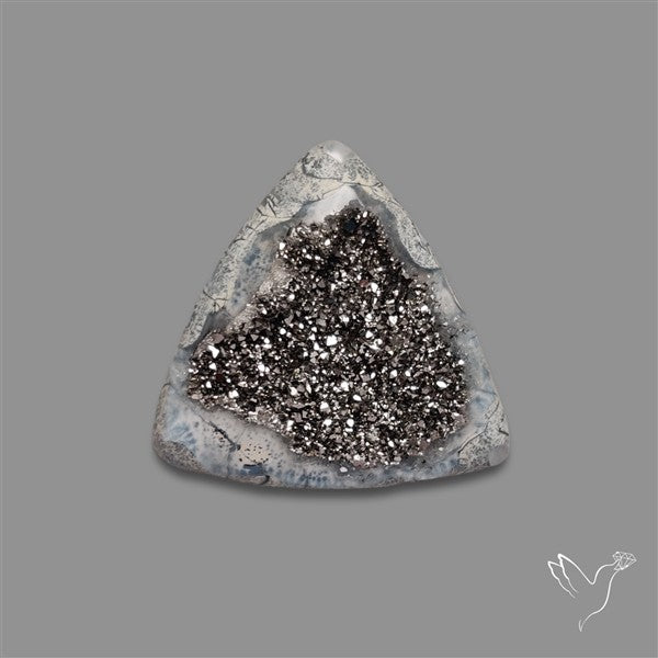Sterling Silver Coated Druzy (Agate Druzy)