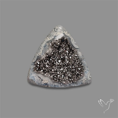 Sterling Silver Coated Druzy (Agate Druzy)