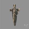 Crusifixion Cross Carving in Jasper (handcarved)