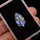 Dichroic Glass Leaf Carving