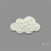 Citron Chrysoprase Mughal Carving Cloud