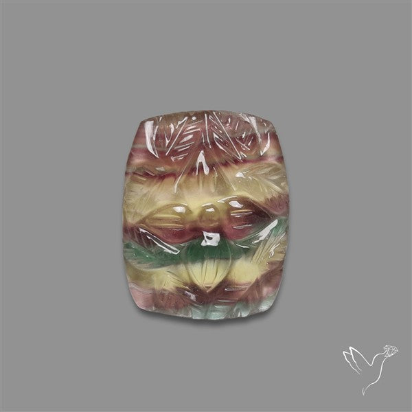 Fluorite Mughal Carving