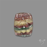 Fluorite Mughal Carving
