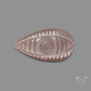 Grey Moonstone Evil Eye Carving