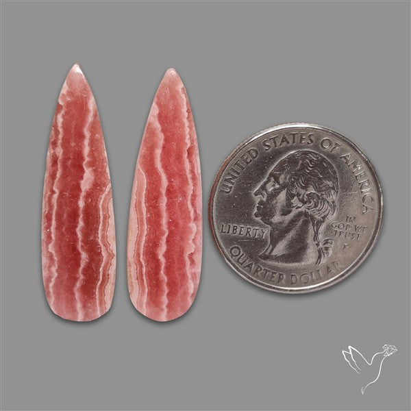 Rhodochrosite Pair