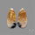 Indonesian Pamlroot Agate Pair
