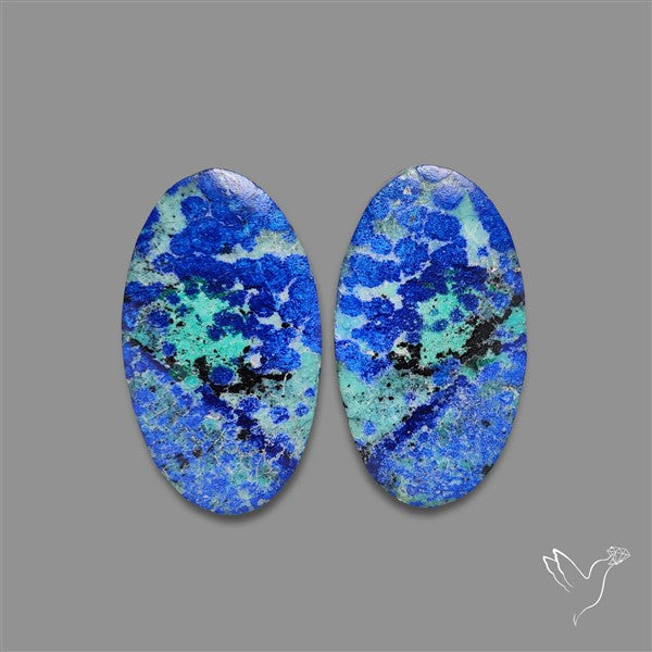 Bluebird Azurite Pair
