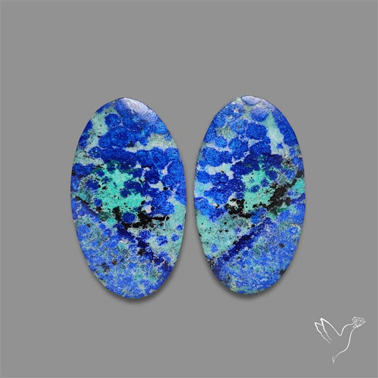Bluebird Azurite Pair