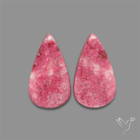 Pink Thulite Pair