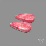 Pink Thulite Pair