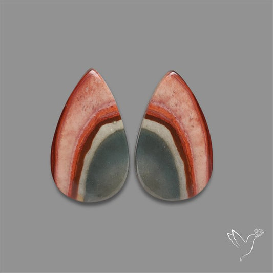 Polychrome Jasper Pair