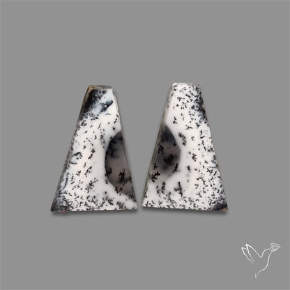 Dendritic Opal Pair