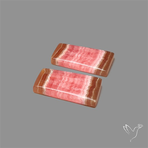 Honey Rhodochrosite Pair