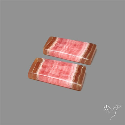 Honey Rhodochrosite Pair