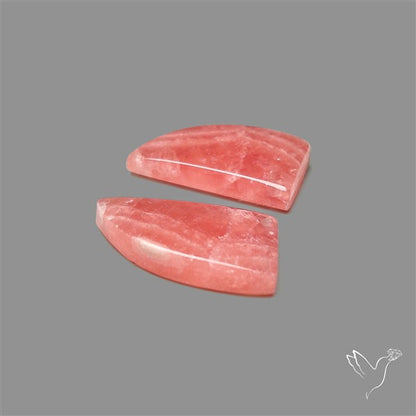 Gemmy Rhodochrosite Pair