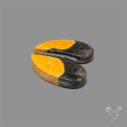 Bumble Bee Jasper Pair