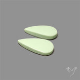 Citrone Chrysoprase Pair