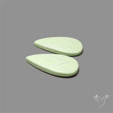 Citrone Chrysoprase Pair