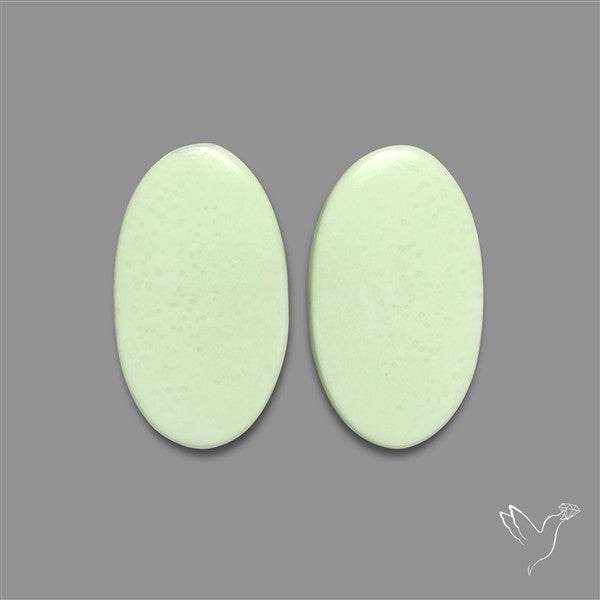 Citrone Chrysoprase Pair