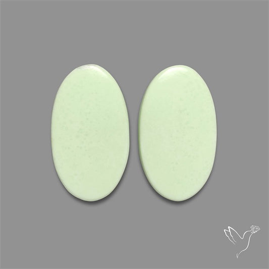 Citrone Chrysoprase Pair