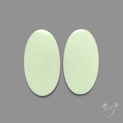 Citrone Chrysoprase Pair
