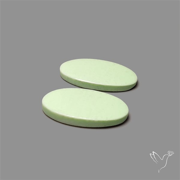 Citrone Chrysoprase Pair