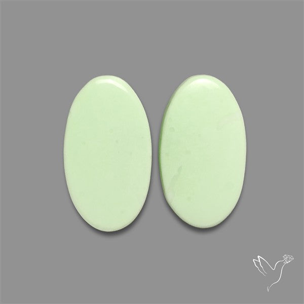 Citrone Chrysoprase Pair