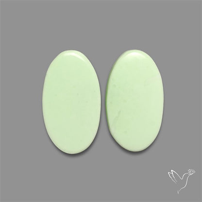 Citrone Chrysoprase Pair