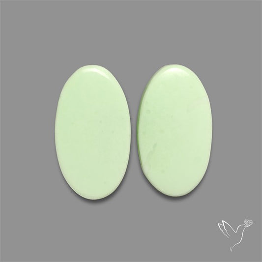 Citrone Chrysoprase Pair