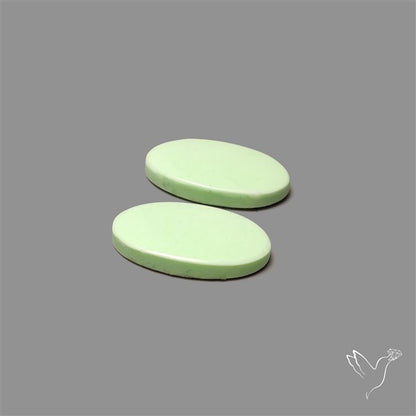 Citrone Chrysoprase Pair