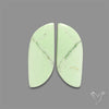Citrone Chrysoprase Pair