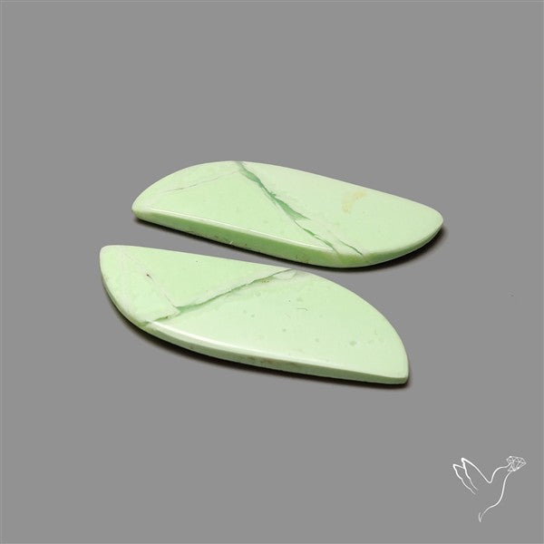 Citrone Chrysoprase Pair