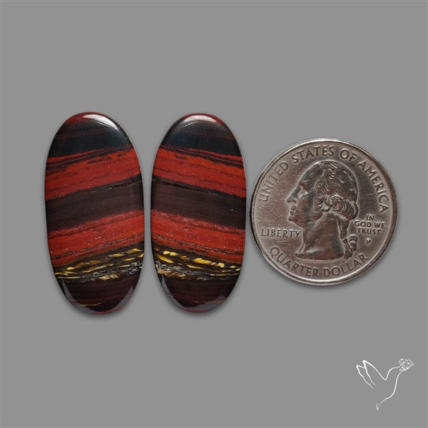 Iron Tiger Eye Pair