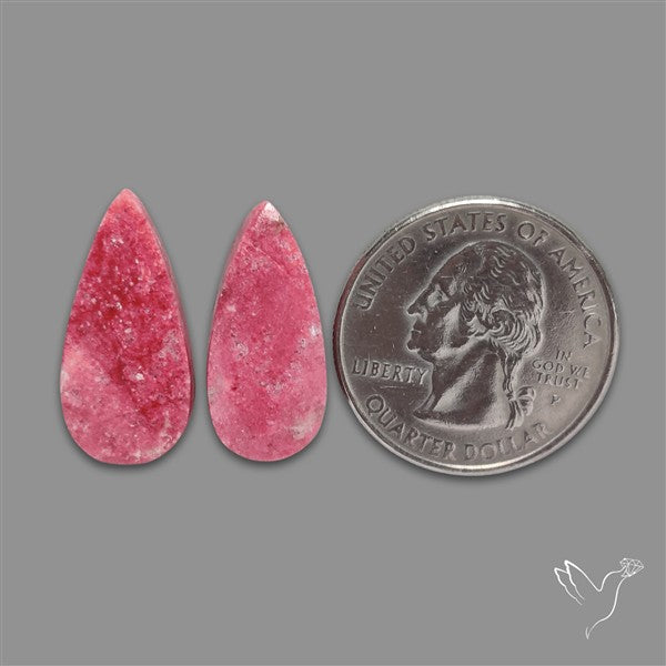 Pink Thulite Pair