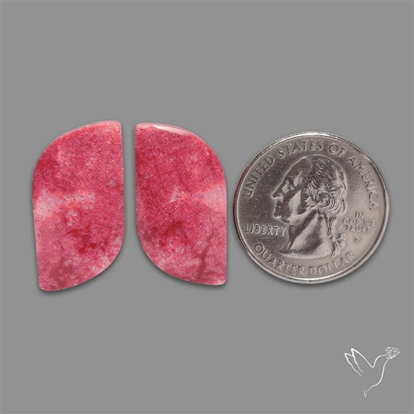 Pink Thulite Pair